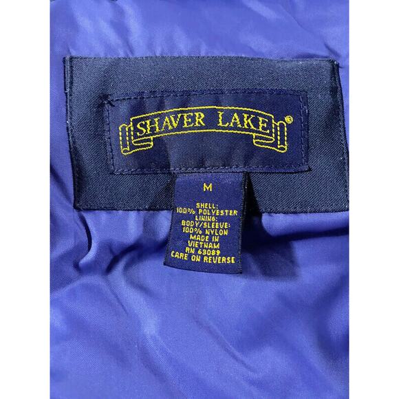 Shaver Lake Hooded Winter Coat Women's Medium Blue Mid-Length and Pockets - Picture 7 of 8